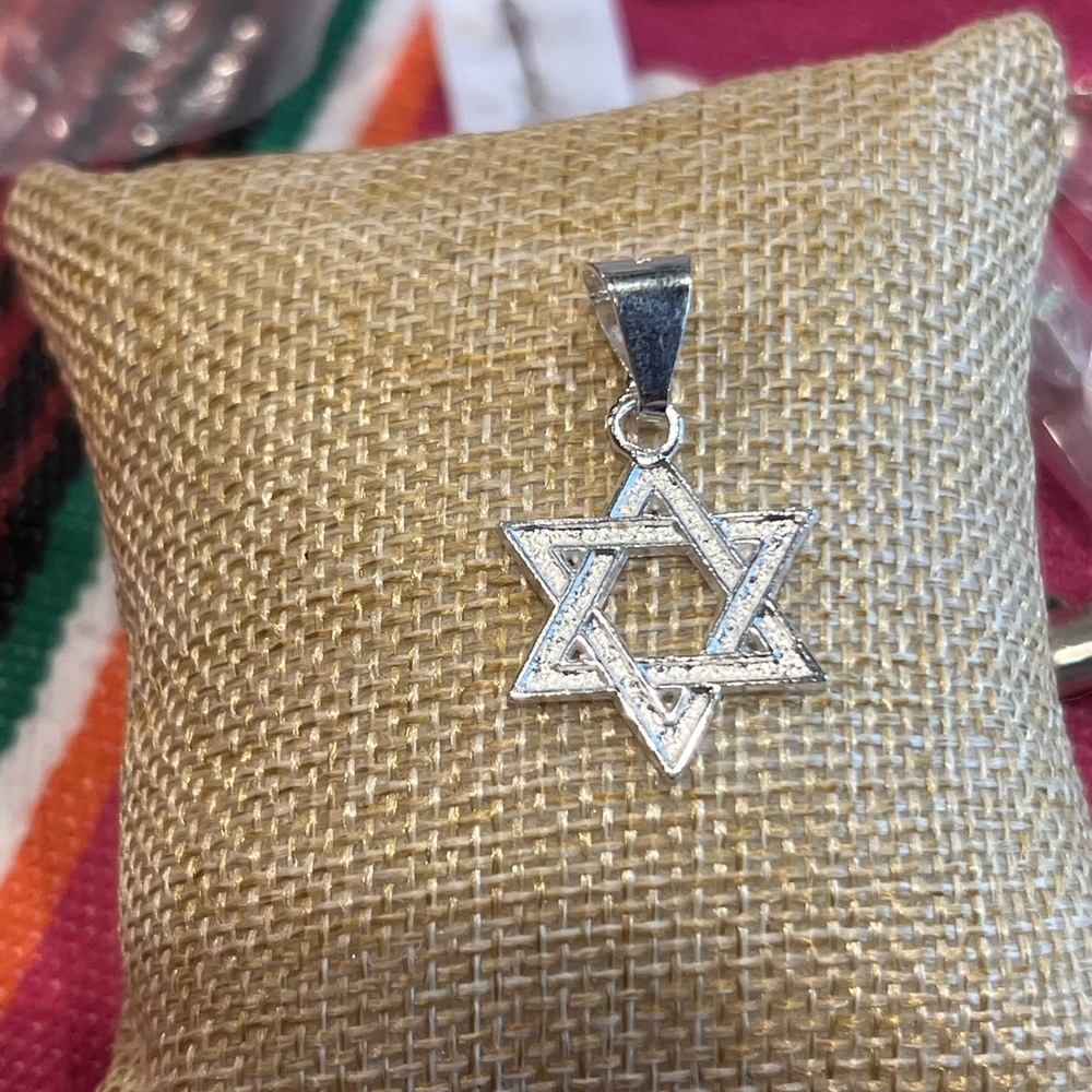 925 silver Moses star